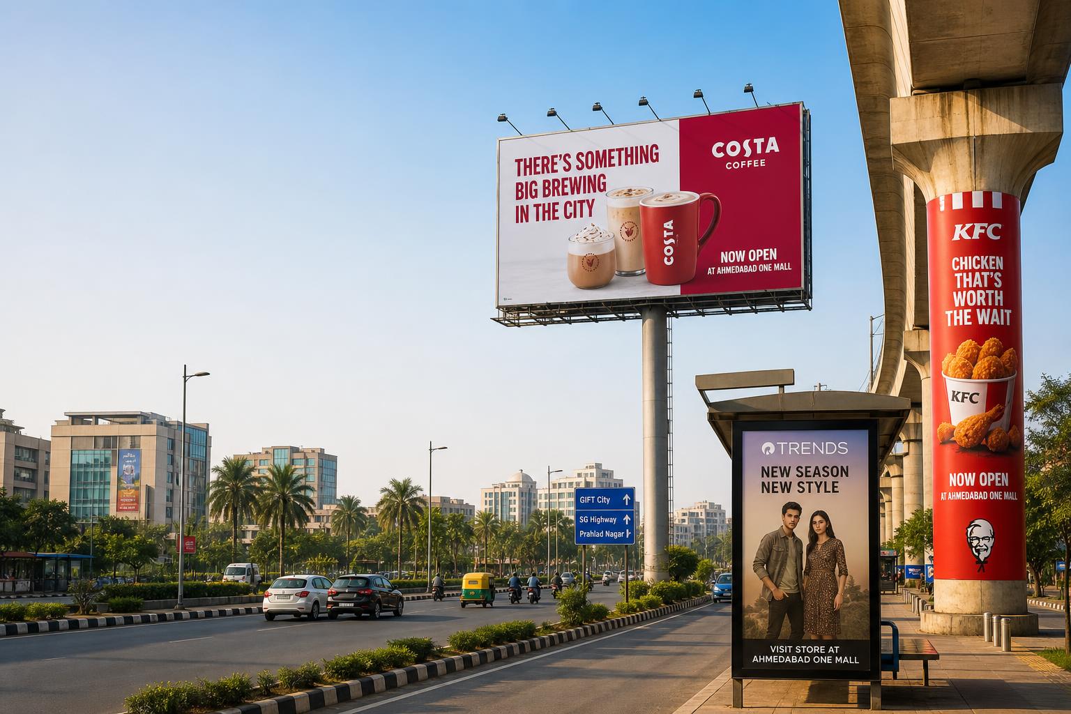 Digital screens & DOOH